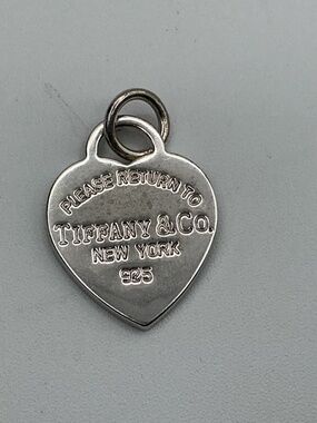 Tiffany & Co Return to Tiffany Heart Tag Pendant Sterling Silver